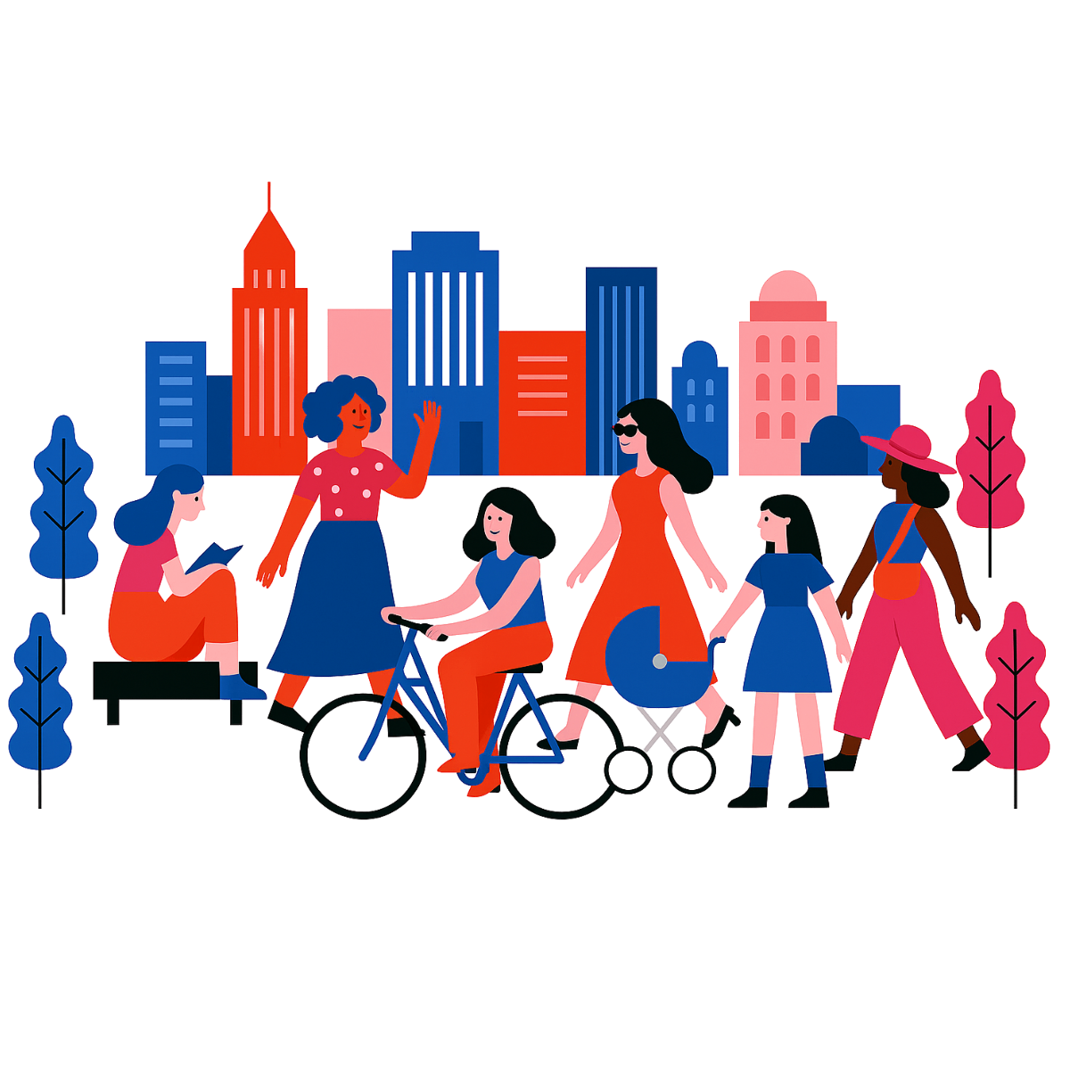 Mujeres en la ciudad feminista